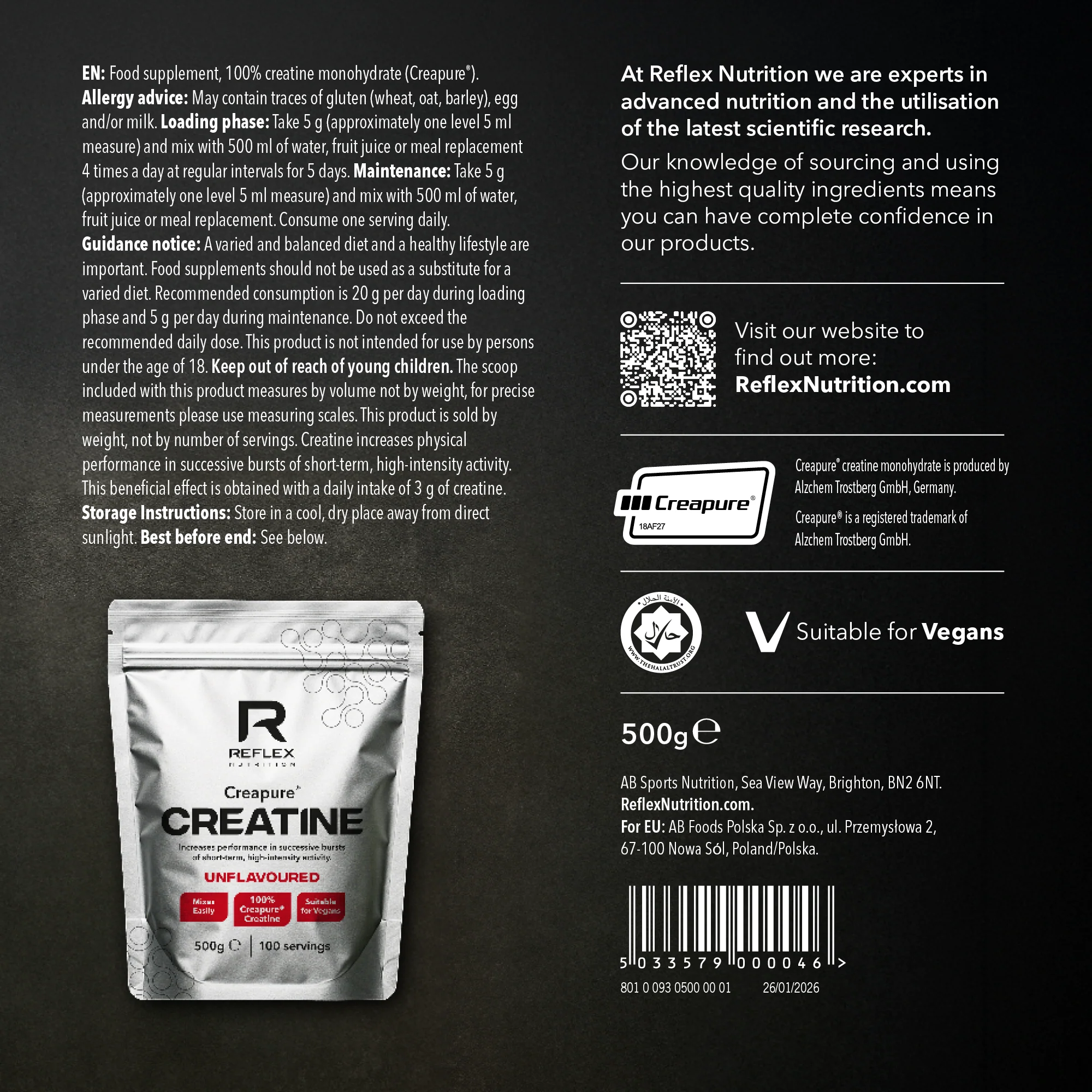 Creatine Powder (Creapure®) - Image 3